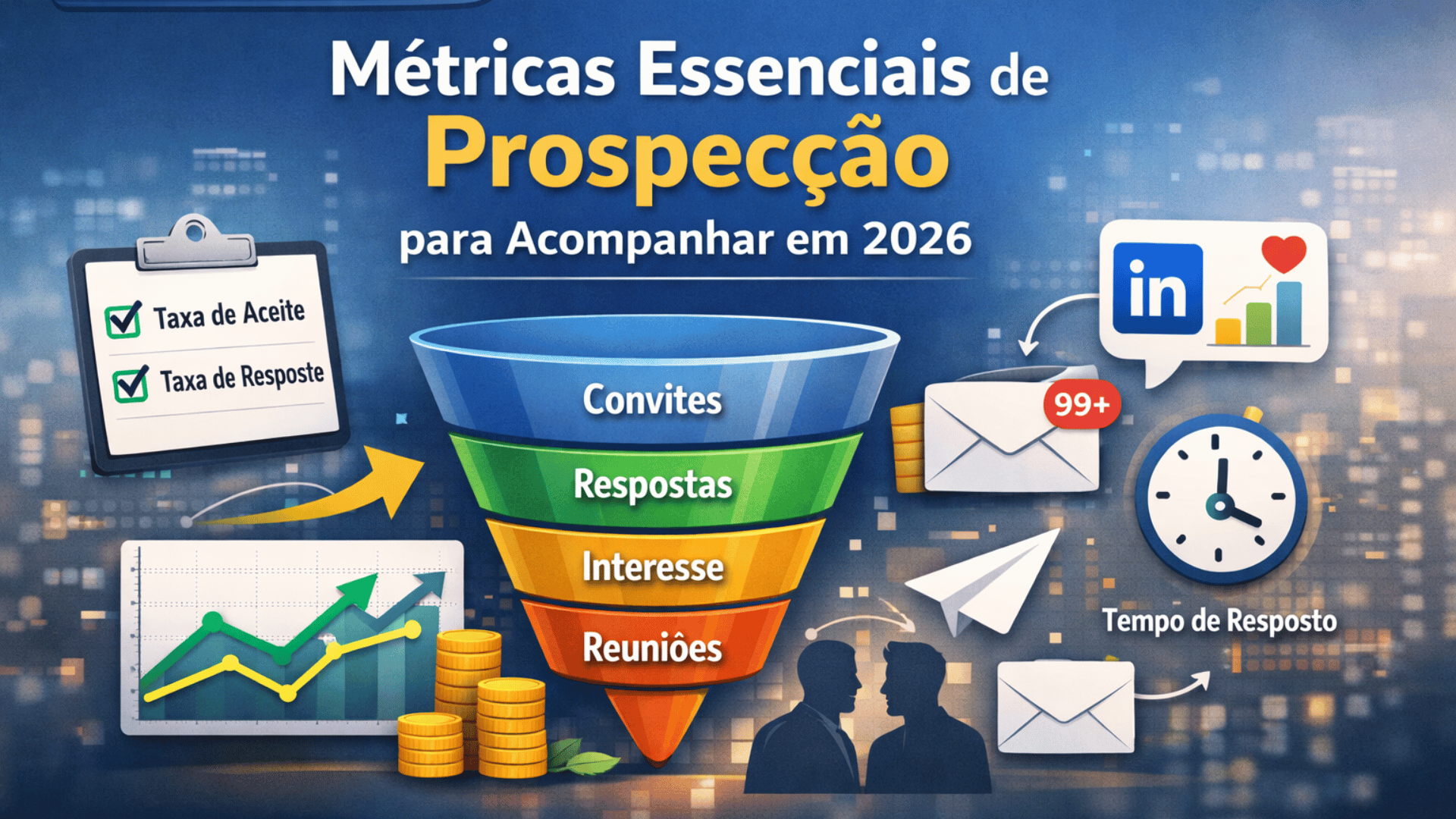 Métricas Essenciais de Prospecção para Acompanhar em 2026